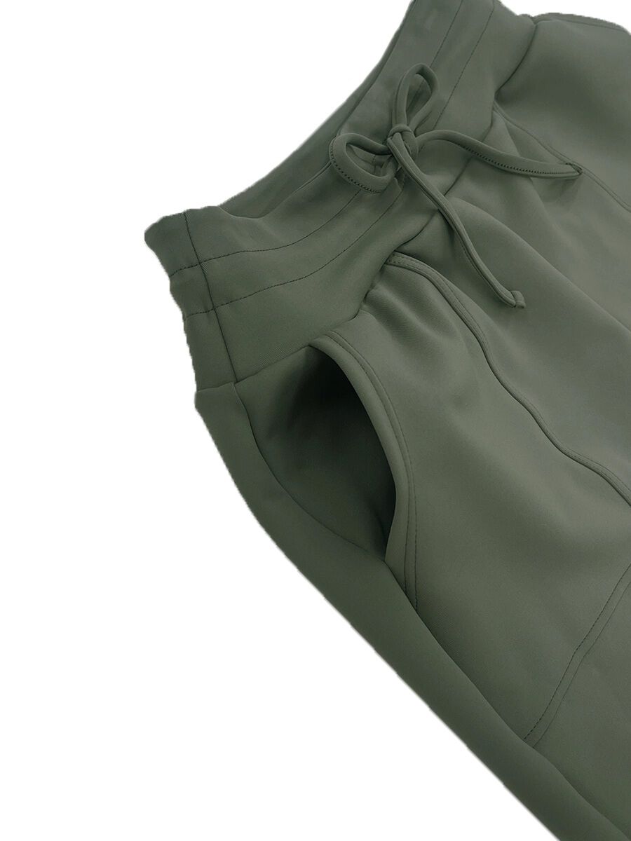 ALBOVE「無地ストレッチジョガーパンツ」|スポーツ|