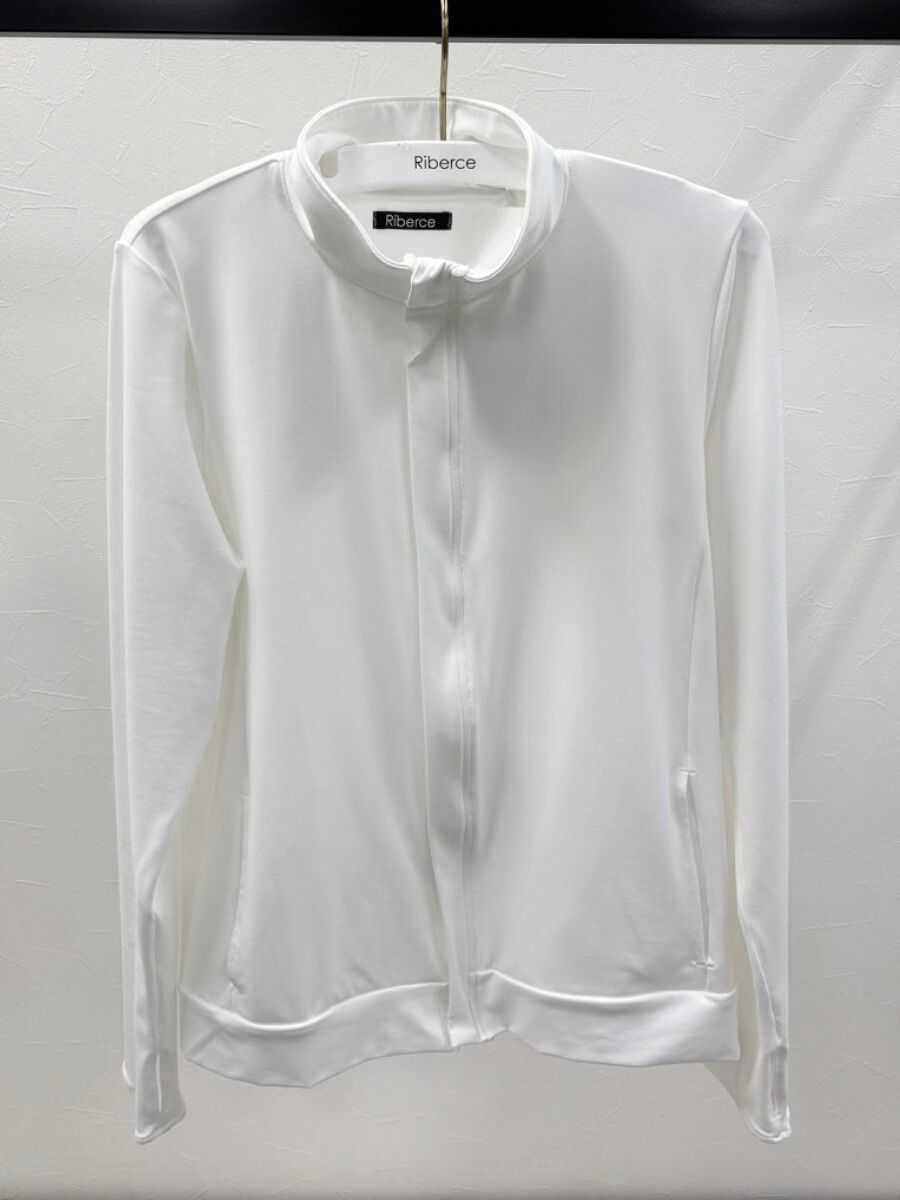 Riberce「UVカットスタンドジャケット/ラッシュガード【UVbect】」|ビキニトップス|