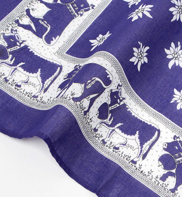 UNITED ARROWS「＜GLARNER TUECHLI＞ Cowbell/カウベル ハンカチ」|ハンカチ|