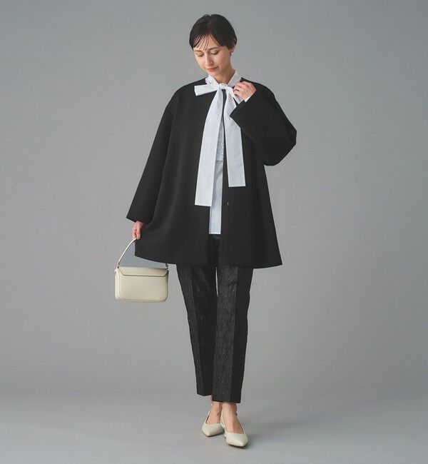 UNITED ARROWS「GISHA 2トーン ジャガード パンツ」|スラックス|