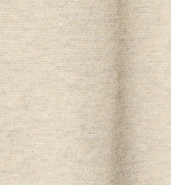 UNITED ARROWS「ラメ テンジク ロングスリーブ カットソー」|Tシャツ・カットソー|