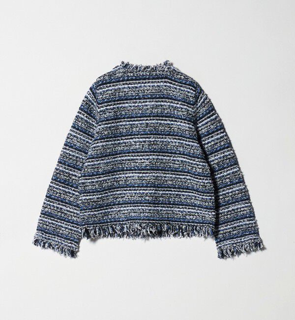 UNITED ARROWS「カラーミックス ツイードライク カーディガン」|カーディガン|