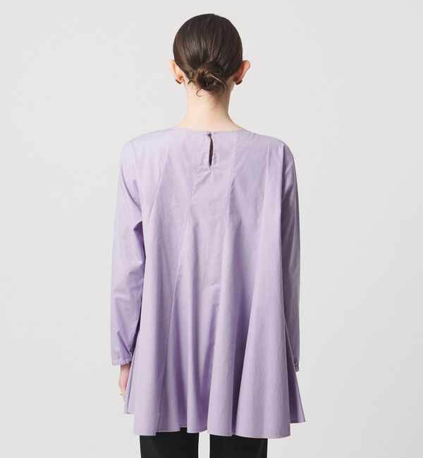 UNITED ARROWS「バイアス フレア チュニック ブラウス ‐ウォッシャブル‐」|シャツ・ブラウス|