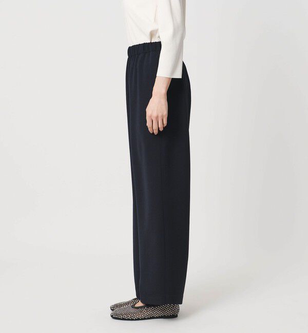 UNITED ARROWS「COMFY ストレート イージーパンツ ‐防汚 UVカット ウォッシャブル‐」|スラックス|
