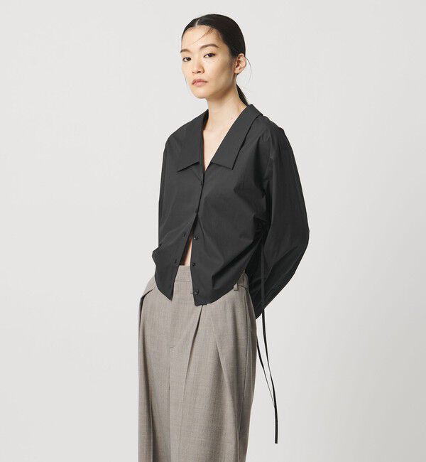 AEWEN MATOPH「＜AEWEN MATOPH＞サイドコードブラウス ‐ ウォッシャブル ‐」|シャツ・ブラウス|