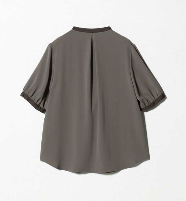 UNITED ARROWS「バイカラーパイピング ショートスリーブ ブラウス」|シャツ・ブラウス|