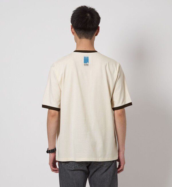 UNITED ARROWS green label relaxing「＜OSORA CAFE＞リンガー Tシャツ」|Tシャツ・カットソー|