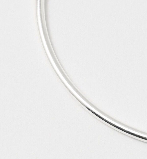 UNITED ARROWS green label relaxing「GLR ラウンド シルバー バングル」|ブレスレット・バングル|