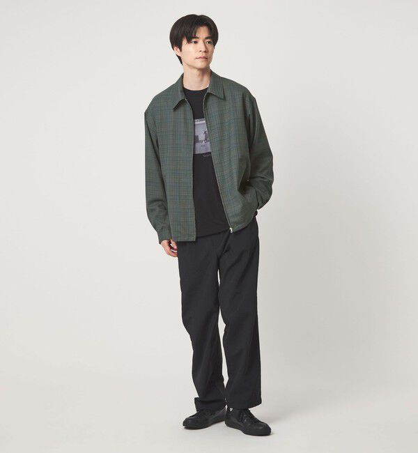 UNITED ARROWS green label relaxing「TW マイクロチェック ブルゾン」|その他|