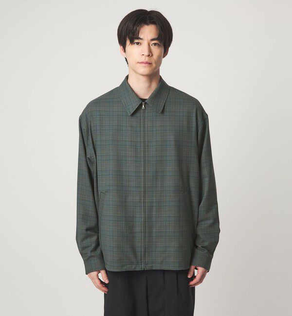 UNITED ARROWS green label relaxing「TW マイクロチェック ブルゾン」|その他|
