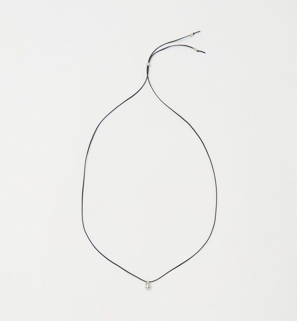UNITED ARROWS green label relaxing「シズクチャーム コードネックレス」|ネックレス|SILVER