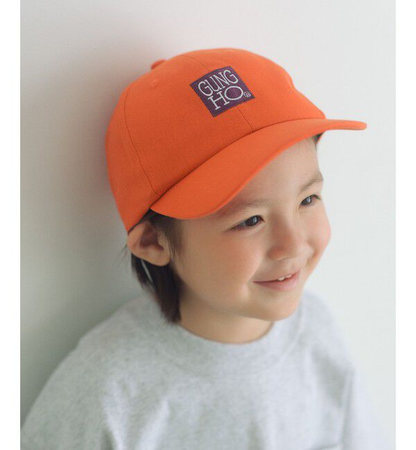 UNITED ARROWS green label relaxing「【別注】＜GUNG HO＞キャップ / キッズ」|キャップ・キャスケット|ORANGE