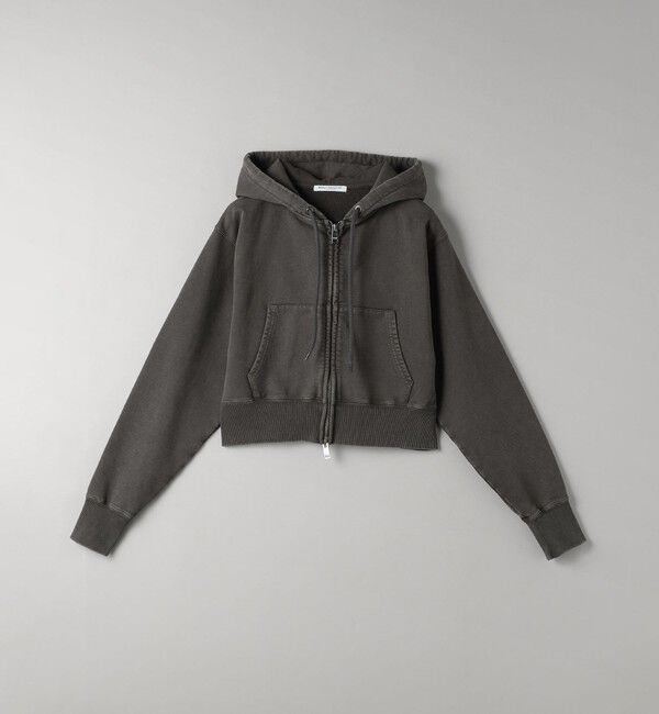 BEAUTY&YOUTH UNITED ARROWS「コットン ショートフロントジップパーカー」|カーディガン|