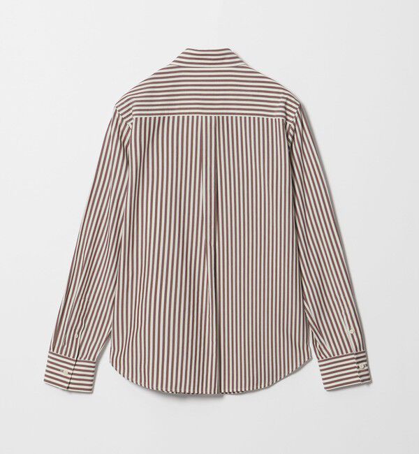 STEVEN ALAN「＜Steven Alan＞コットン キュプラ ストライプ シャツ」|シャツ・ブラウス|