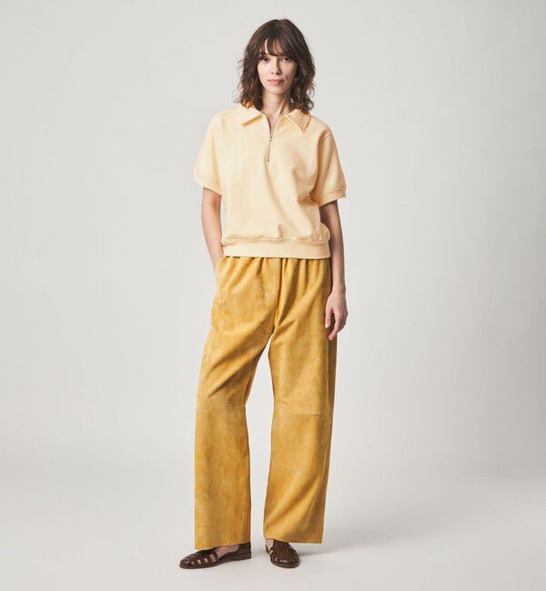 STEVEN ALAN「＜Steven Alan＞コットン スウェット ハーフジップ プルオーバー」|Tシャツ・カットソー|