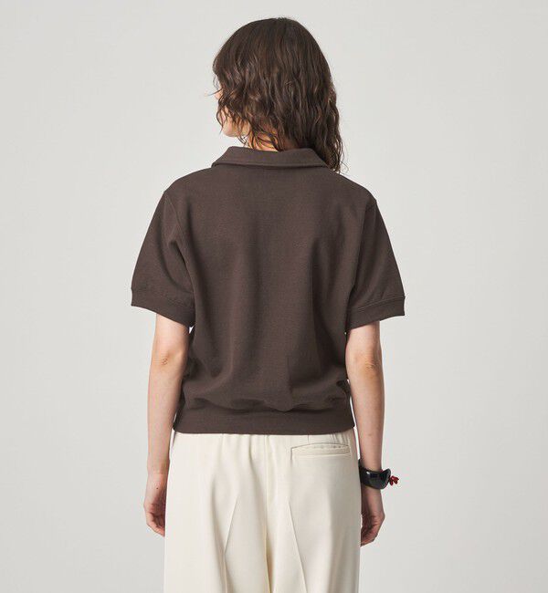 STEVEN ALAN「＜Steven Alan＞コットン スウェット ハーフジップ プルオーバー」|Tシャツ・カットソー|