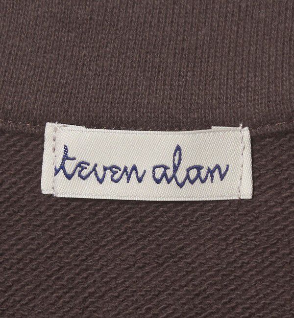 STEVEN ALAN「＜Steven Alan＞コットン スウェット ハーフジップ プルオーバー」|Tシャツ・カットソー|