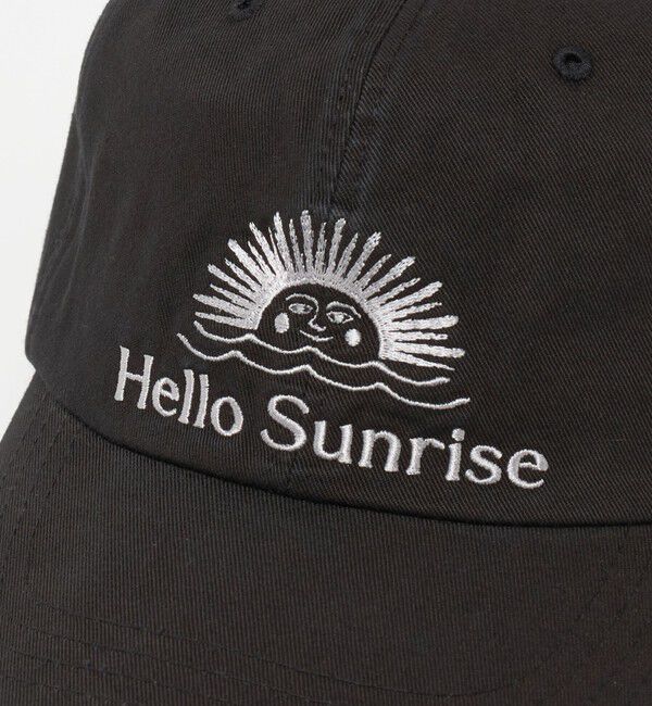 BEAUTY&YOUTH UNITED ARROWS「＜HELLO SUNRISE＞ウォッシュド オリジナル ロゴ キャップ」|キャップ・キャスケット|