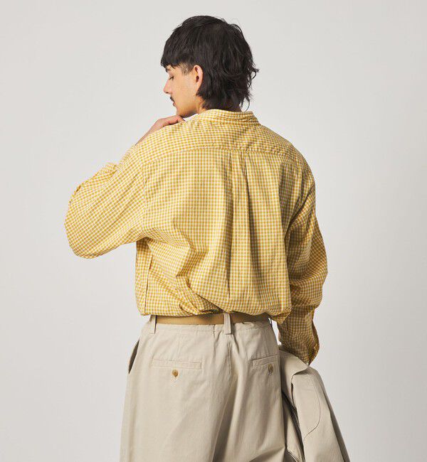 STEVEN ALAN「＜Steven Alan＞ リバティ ギンガムチェック リバースシーム シャツ LOOSE」|シャツ・ブラウス|