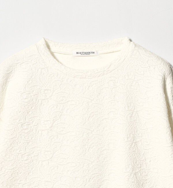 BEAUTY&YOUTH UNITED ARROWS「ジャガード クルーネック プルオーバー」|Tシャツ・カットソー|