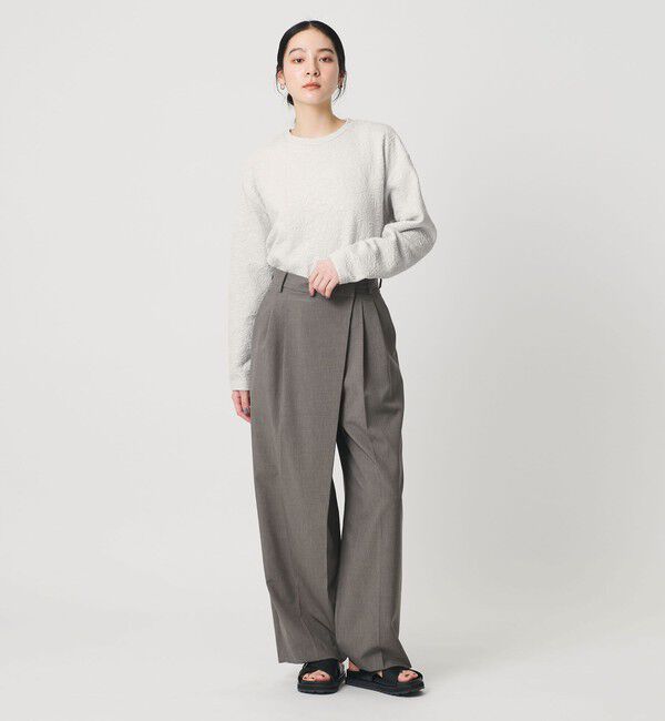 BEAUTY&YOUTH UNITED ARROWS「ジャガード クルーネック プルオーバー」|Tシャツ・カットソー|