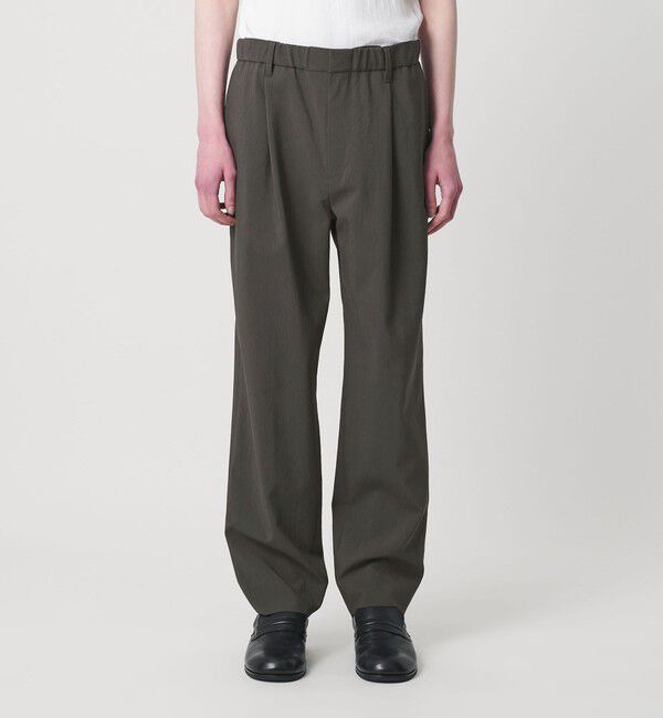 MONKEY TIME「RENU TROシリーズ 1P テーパード イージー パンツ -セットアップ対応-」|チノ|