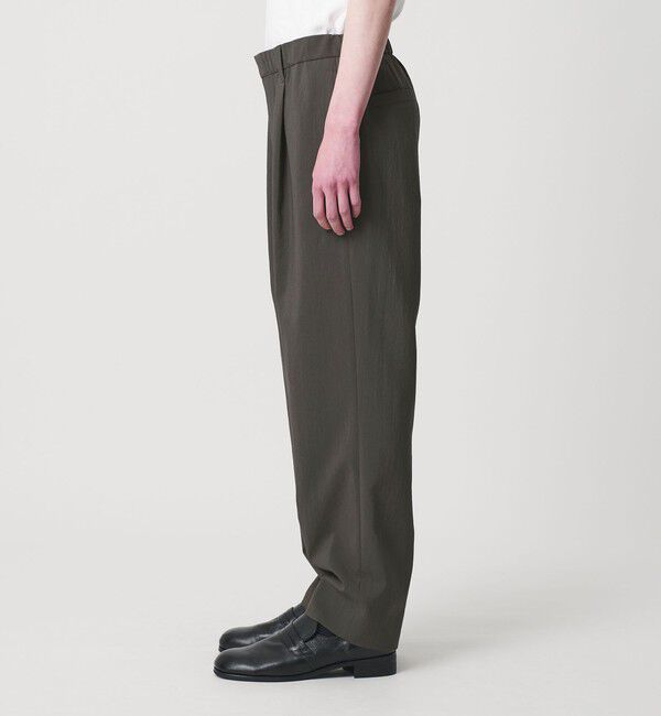 MONKEY TIME「RENU TROシリーズ 1P テーパード イージー パンツ -セットアップ対応-」|チノ|