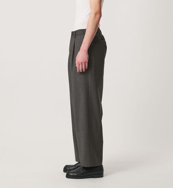 BEAUTY&YOUTH UNITED ARROWS「ウーステッド バギー イージー パンツ NO.10 ウォッシャブル」|チノ|