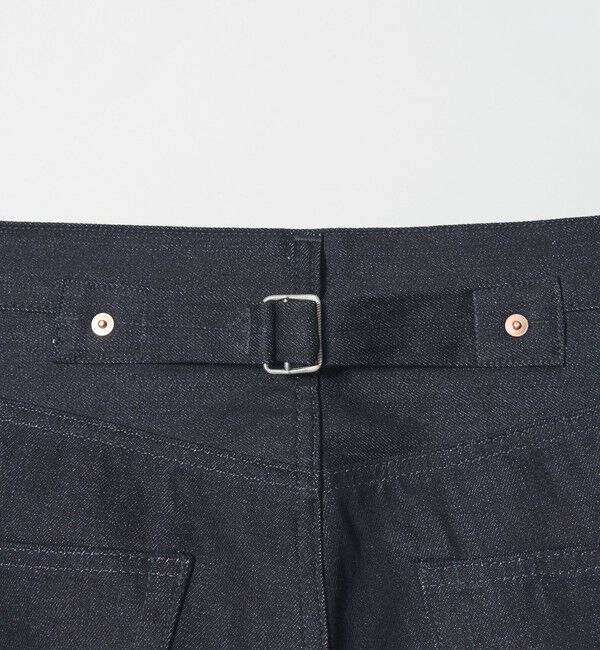 MONKEY TIME「ライトオンス リジッド デニム シンチバック スーパー バギー パンツ」|チノ|