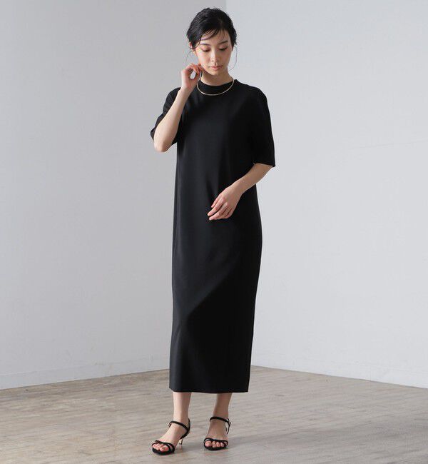 Demi-Luxe BEAMS 「AK+1 / スーパーブラック ワンピース」|ワンピース|