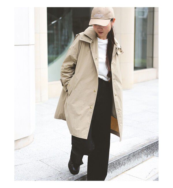 Demi-Luxe BEAMS 「Traditional Weatherwear / パッカブル MALTON フードコート」|ダッフルコート|