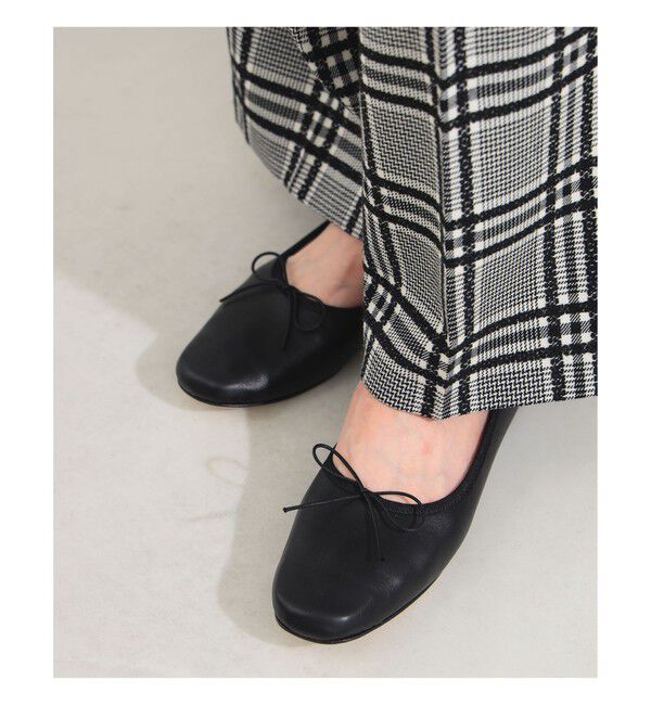 Demi-Luxe BEAMS 「SPELTA / IMMA NAPPA バレエシューズ」|パンプス|BLACK