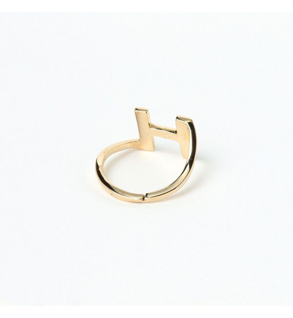 BEAMSBOY「ブラス イニシャル リング」|その他|