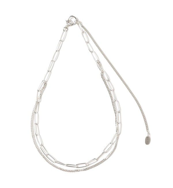 Demi-Luxe BEAMS 「quip queint / 2チェーン ネックレス」|その他|SILVER
