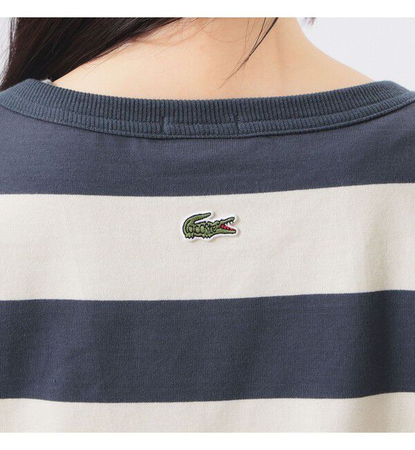 BEAMSBOY「【別注】LACOSTE / ボーダー Tシャツ」|Tシャツ・カットソー|