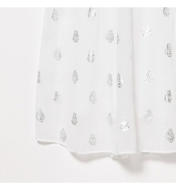 Demi-Luxe BEAMS 「ne Quittez pas / ボイル フラワー ロングスリーブ ワンピース」|ワンピース|