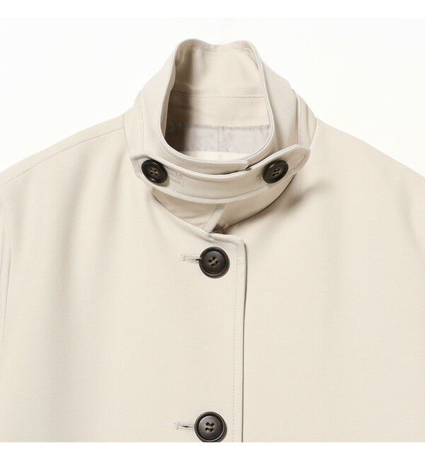 Ray BEAMS 「ダブルクロス ステンカラー コート」|ステンカラーコート|