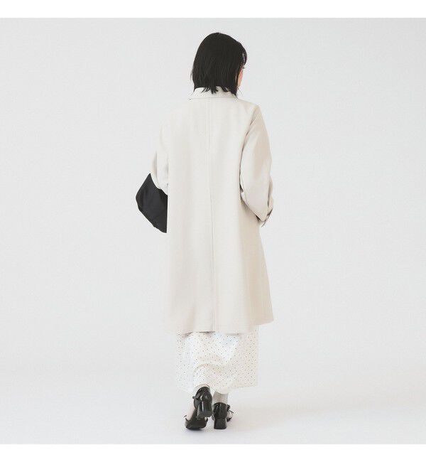 Ray BEAMS 「ダブルクロス ステンカラー コート」|ステンカラーコート|