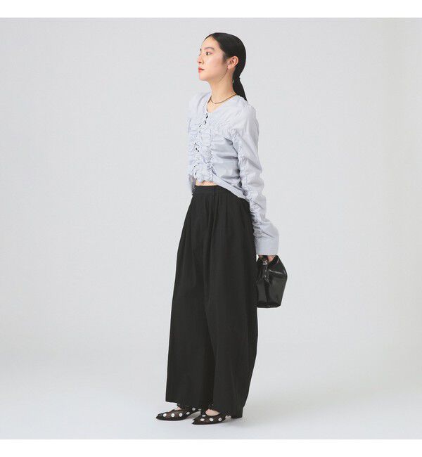 Ray BEAMS 「ギャザー ボリューム パンツ」|その他|