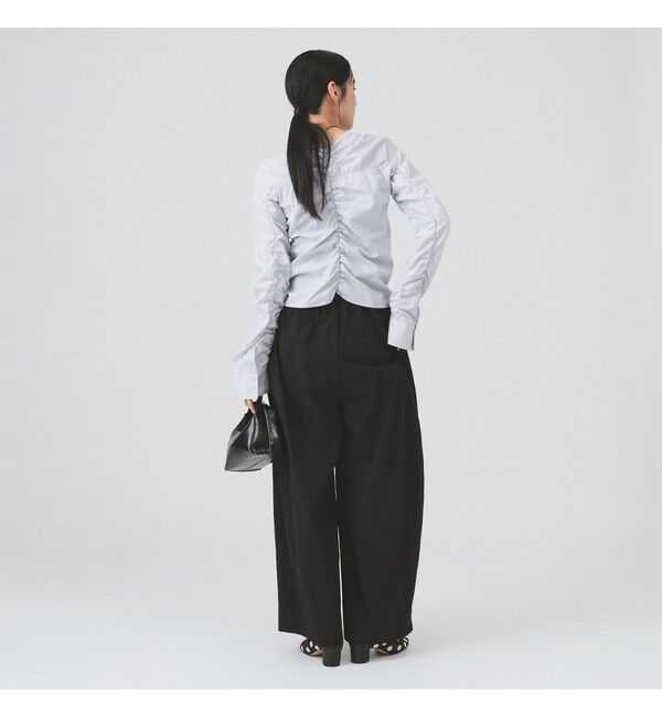 Ray BEAMS 「ギャザー ボリューム パンツ」|その他|