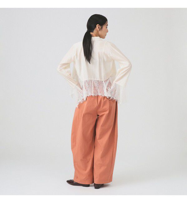 Ray BEAMS 「ギャザー ボリューム パンツ」|その他|