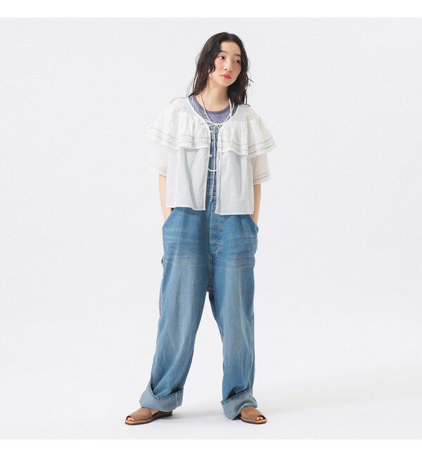 BEAMSBOY「【別注】trepied / ティアード ブラウス」|シャツ・ブラウス|