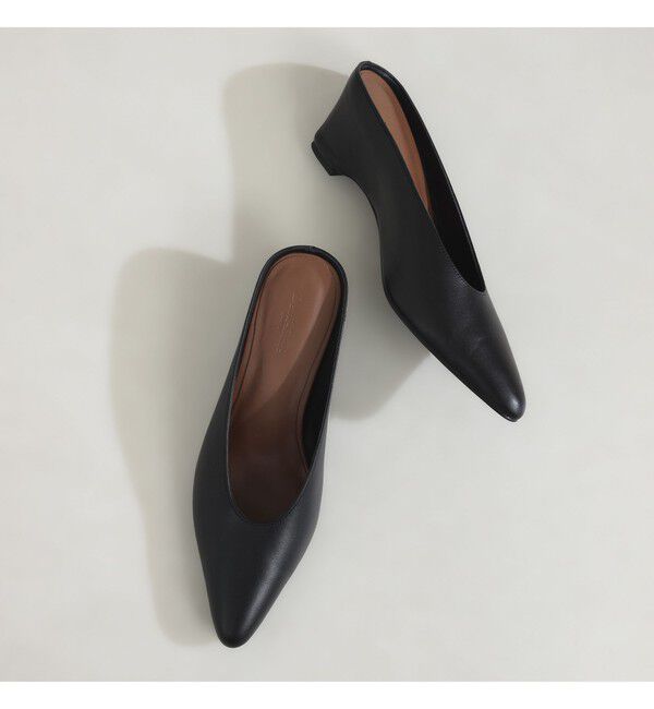 Demi-Luxe BEAMS 「レザーラップ ミュール」|パンプス|