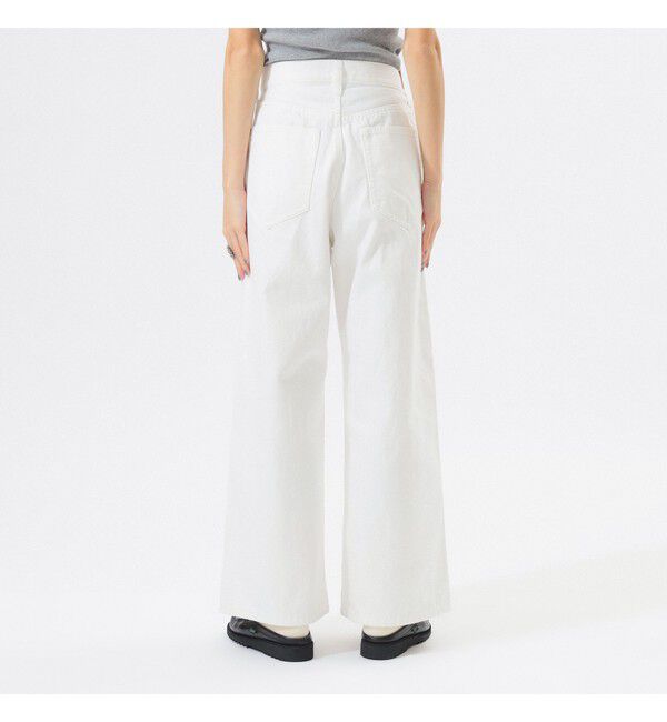 BEAMSBOY「ワイド デニム パンツ」|チノ|