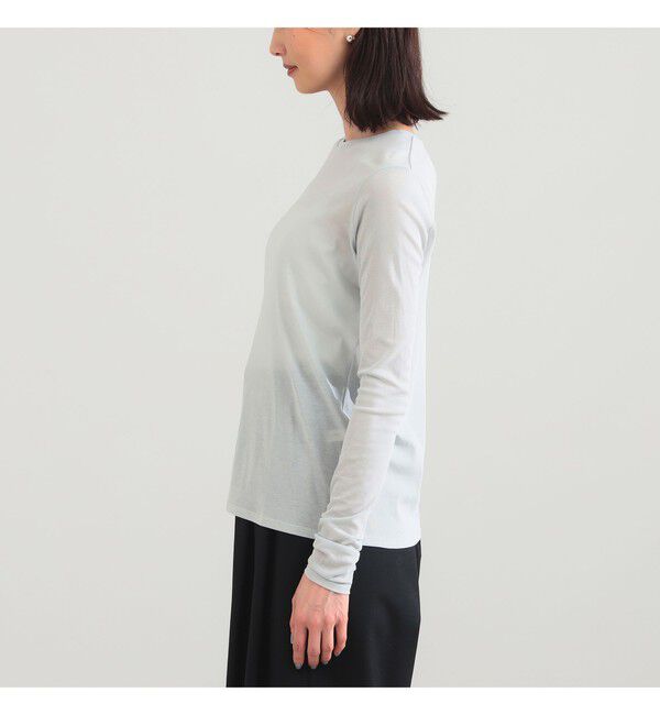 Demi-Luxe BEAMS 「コットン ハイツイストシアー Tシャツ」|Tシャツ・カットソー|