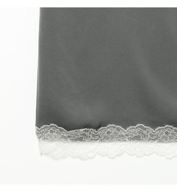 Demi-Luxe BEAMS 「リバーレース キャミソール ワンピース」|ワンピース|