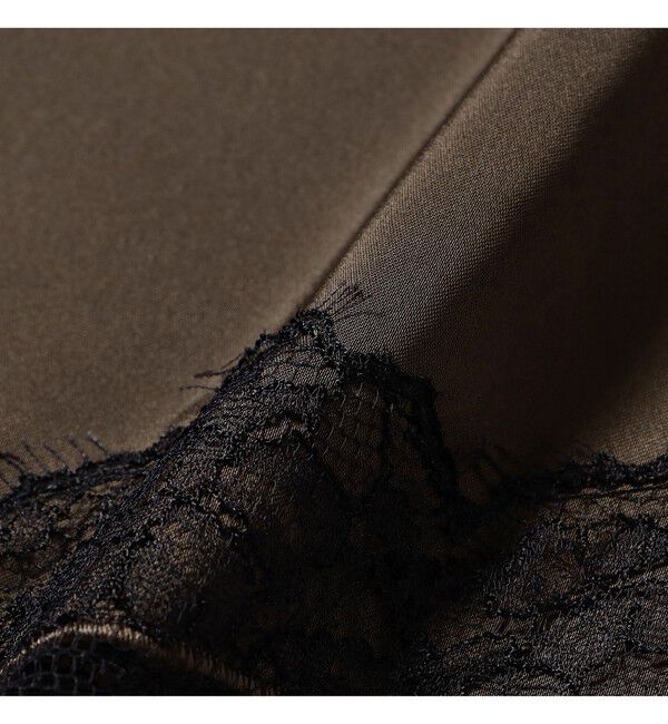 Demi-Luxe BEAMS 「リバーレース キャミソール ワンピース」|ワンピース|