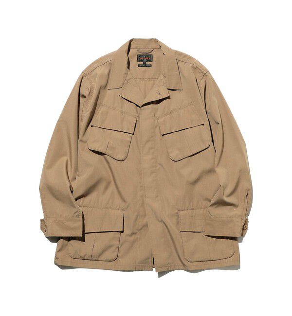 BEAMS PLUS「MIL Fatigue Jacket TW Rip stop」|ブルゾン・スタジャン|KHAKI