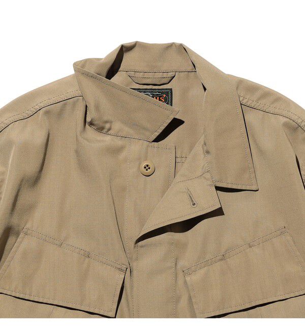 BEAMS PLUS「MIL Fatigue Jacket TW Rip stop」|ブルゾン・スタジャン|