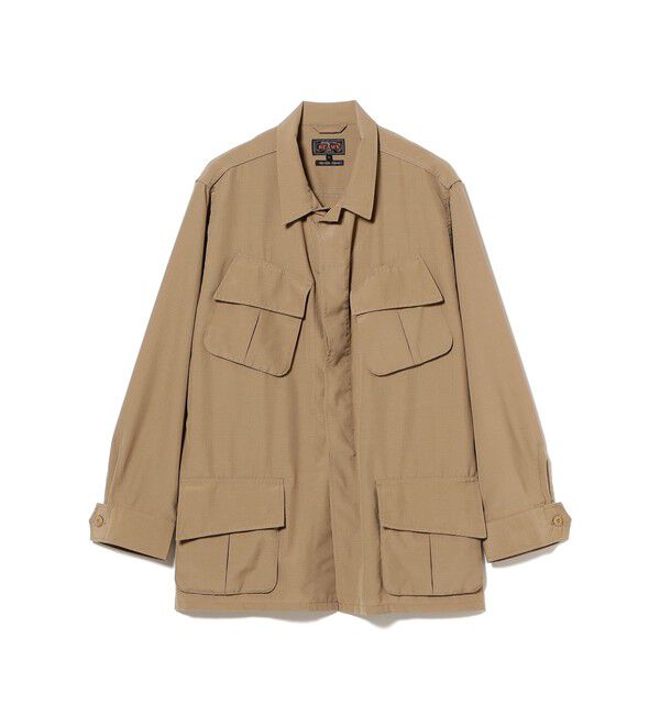 BEAMS PLUS「MIL Fatigue Jacket TW Rip stop」|ブルゾン・スタジャン|